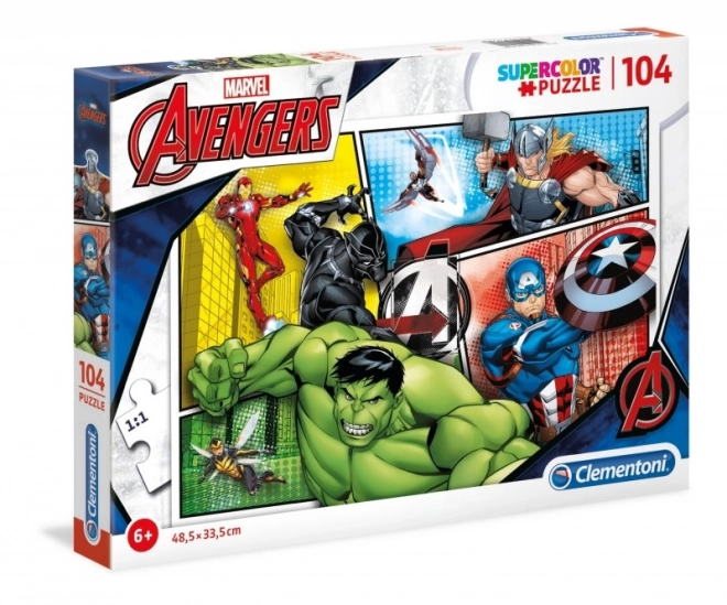 The Avengers 104 darabos puzzle