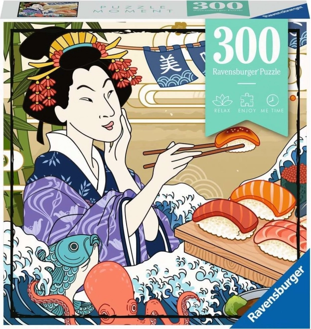 Ravensburger sushi puzzle pillanat - 300 darabos