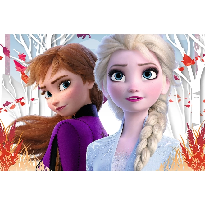 Varázslatos Jégvarázs Puzzle - Anna és Elsa