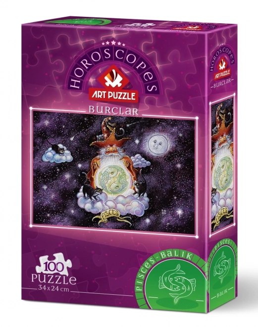 Horoszkópok Halak puzzle 100 darabos készlet