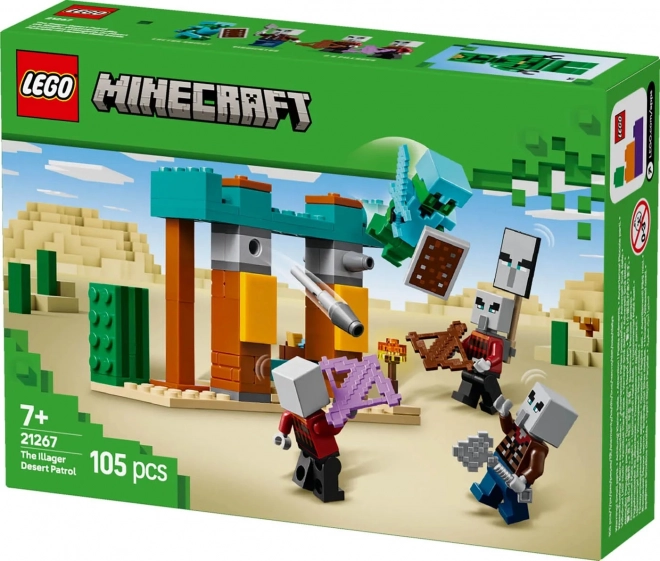 Lego Minecraft Sivatagi Portya Kaland