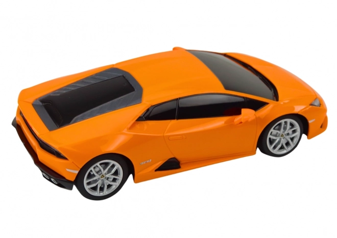 Távirányítós Lamborghini Huracan autó 1:24 Rastar narancssárga