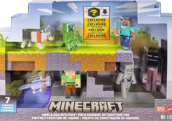 Minecraft Alkotók figura készlet