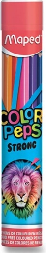 MAPED Color’Peps Strong színesceruza fém tubusban, 12 db