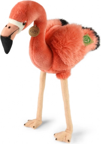46 cm-es plüss flamingó, környezetbarát, RAPPA