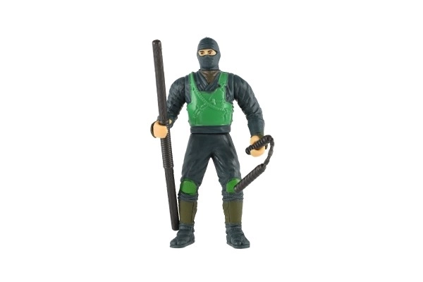 Ninja figura 10 cm kiegészítőkkel