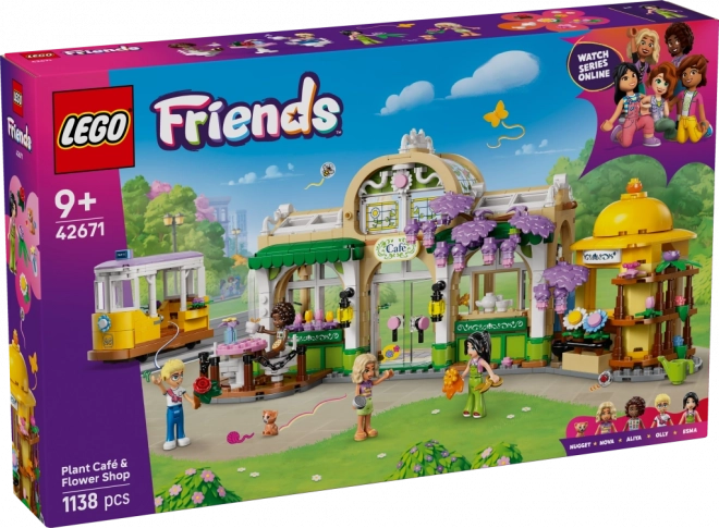 LEGO Friends Kávéház és Virágbolt