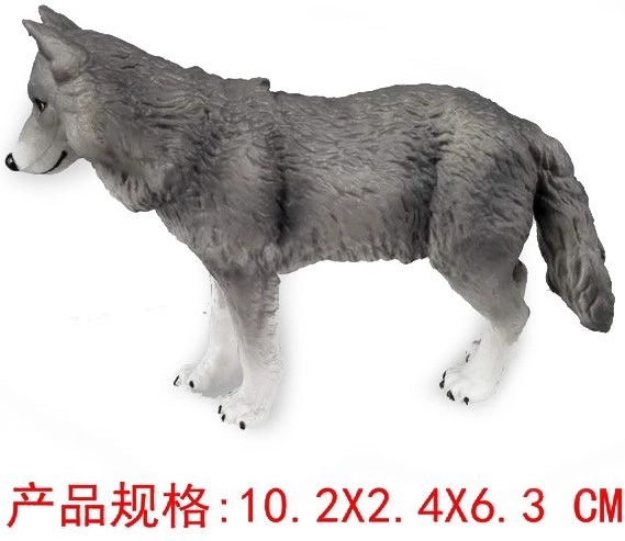 Szürke farkas figura 10 cm