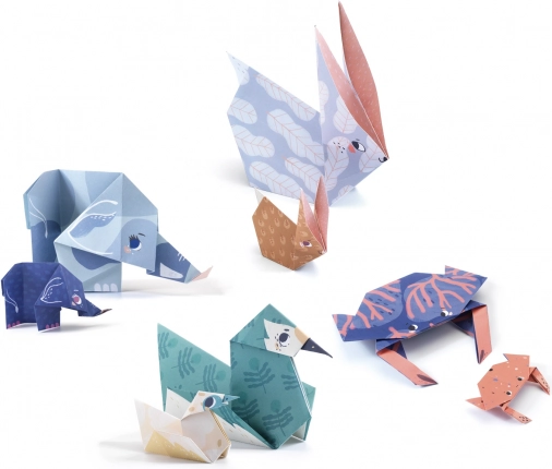 Origami állatcsaládok djeco