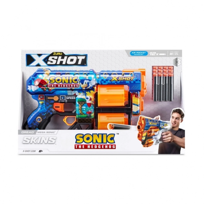 sonic the hedgehog x-shot dread sonic kilövő 12 nyíllal