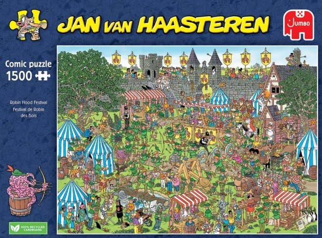 Jumbo puzzle Jan van Haasteren Festival Robina Hooda - 1500 darab