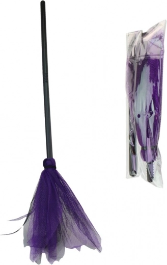 Gyerek seprű 90 cm tasakban kártyával