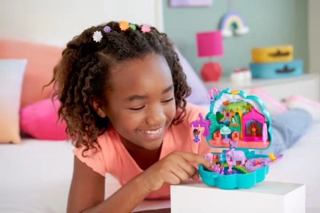 Polly Pocket Pávakert Játékszett