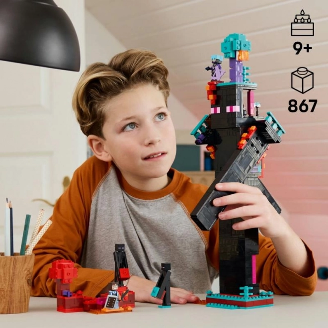 LEGO Minecraft Fosztogatók és Leromboló Alapzata Építőjáték