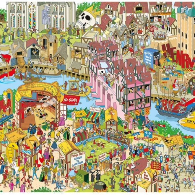 Gibsons Jokesaws Puzzle: Shakespeare Shuffle 1000 darabos