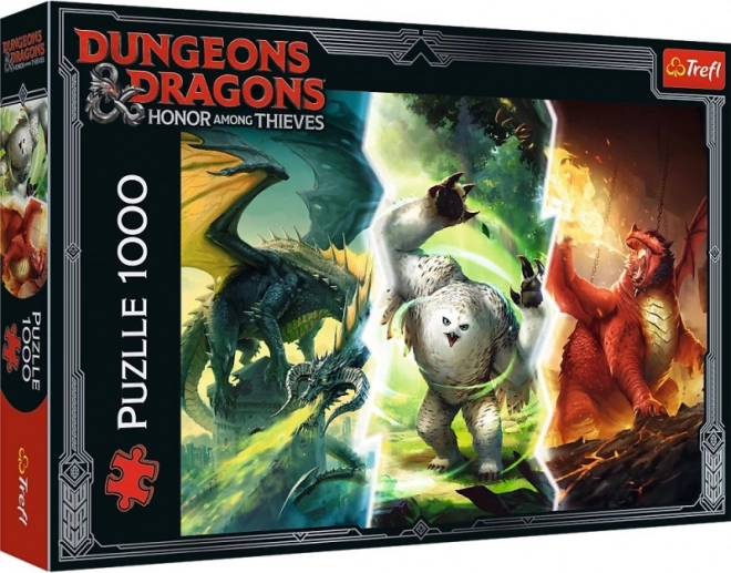 Eposzi fantasy művészet a DUNGEONS & DRAGONS-ból