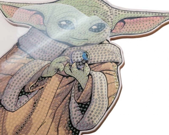 Gyémánt festés XL Star Wars: Grogu