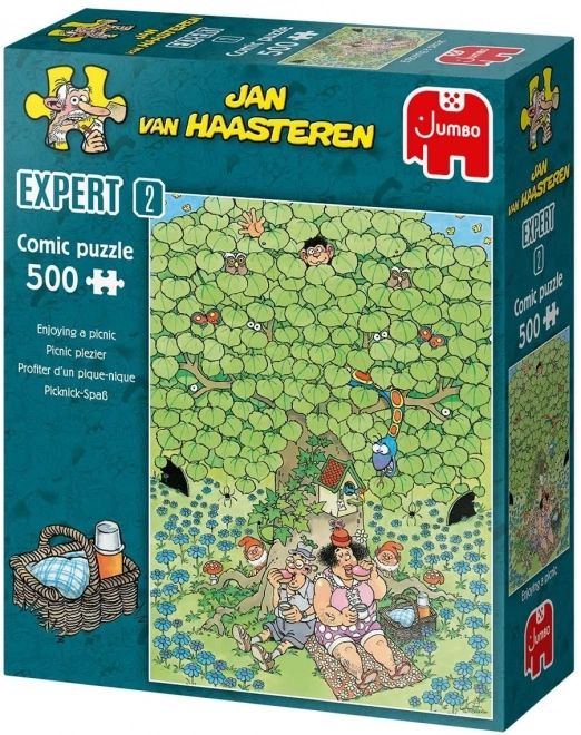 Jumbo piknik élvezet puzzle 500 db