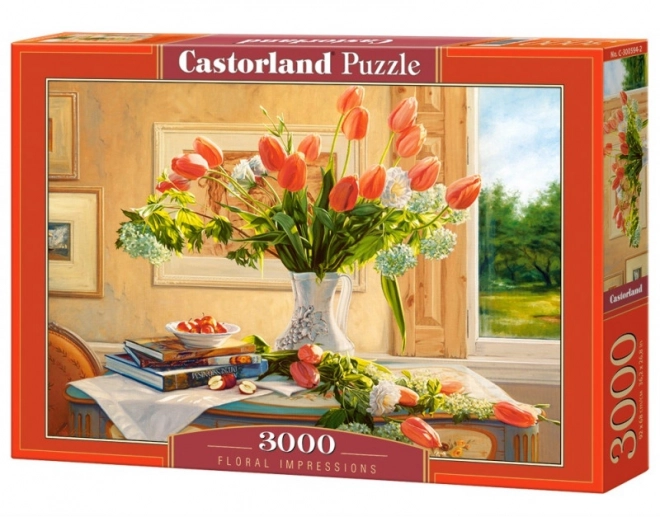 Castorland virágcsendélet puzzle 3000 darab