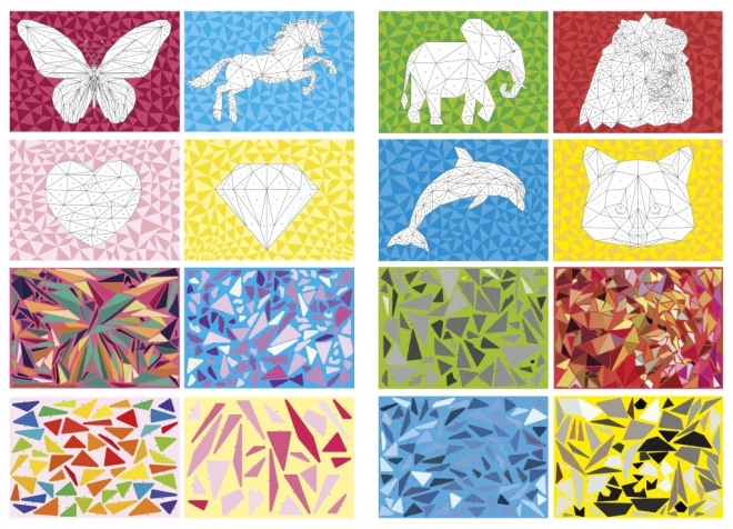 Matrica puzzle számok alapján A4
