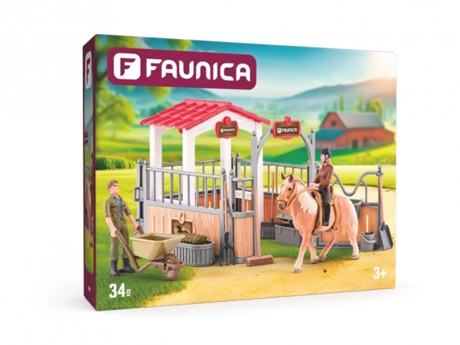 Faunica lovas istálló kiegészítőkkel