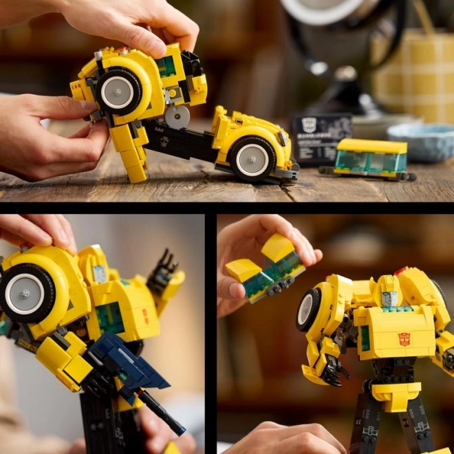 Lego Icons Transformers Bumblebee felnőtt építő készlet