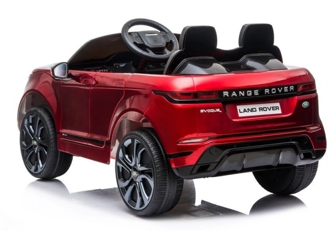 Akkumulátoros Range Rover Evoque gyerekautó piros