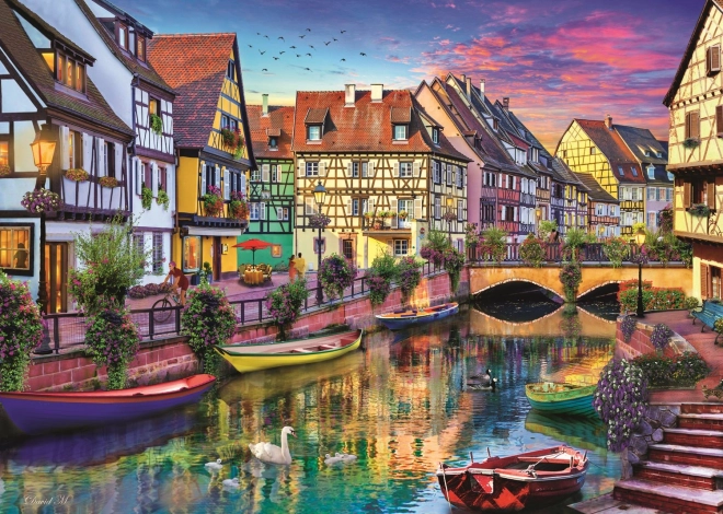 Trefl puzzle colmar franciaország 2000 darab