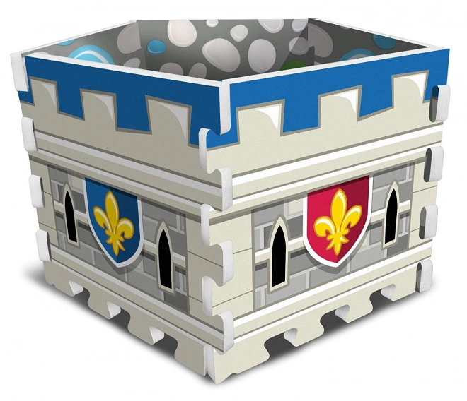 3D habszivacs padló puzzle kastély