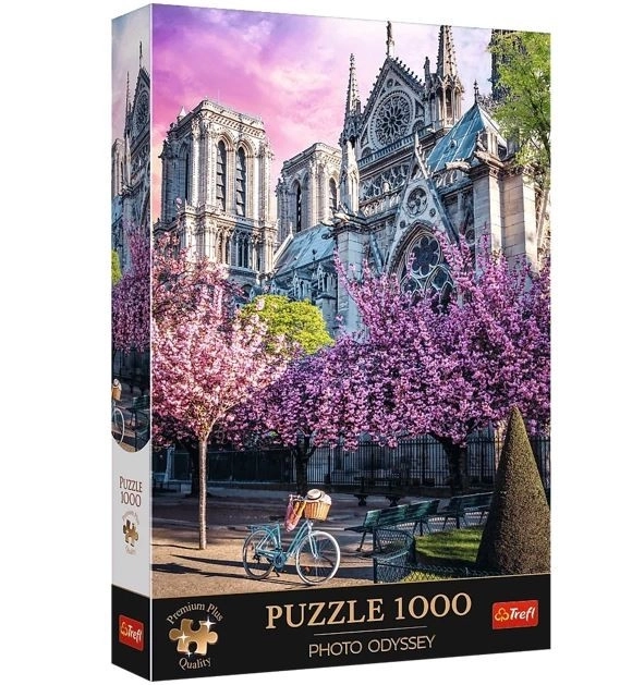 Notre-Dame-székesegyház 1000 darabos prémium puzzle