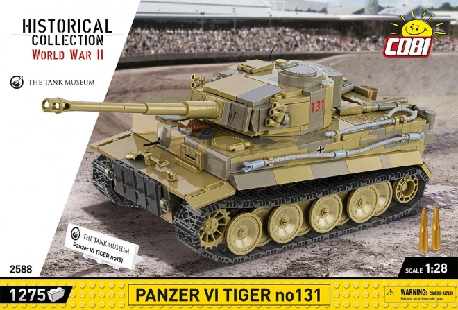 Tiger I tank modell építőkocka szett