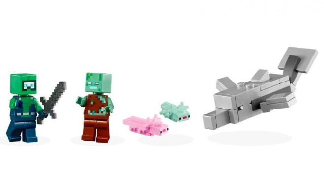 Lego Minecraft - Aksolotl háza