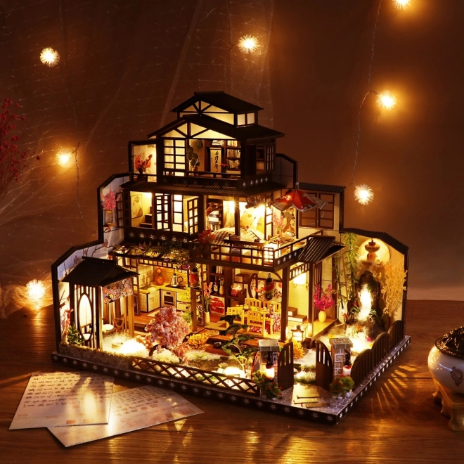 Miniatűr díszház Sakura Villa