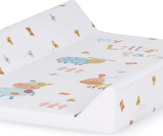 Kiskád pelenkázó alátéttel és állvánnyal Aqua Little Farm