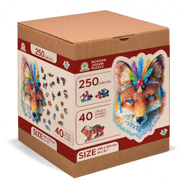 Mystikus Róka Fa Puzzle 250 darab