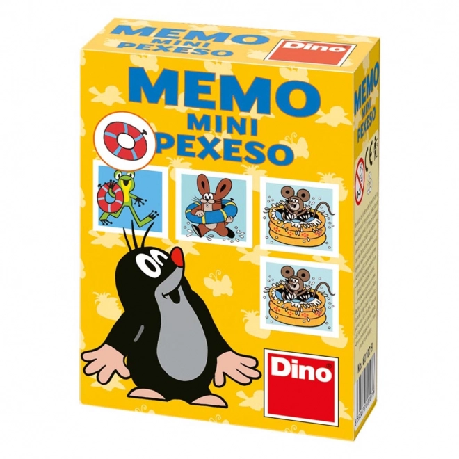 Dino mini memória játék Kisvakond mintával