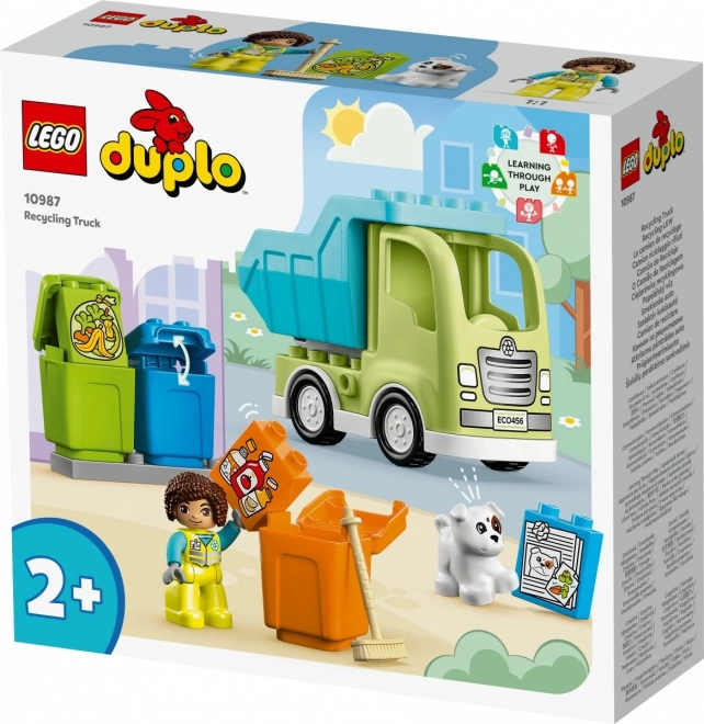 lego duplo újrahasznosító teherautó