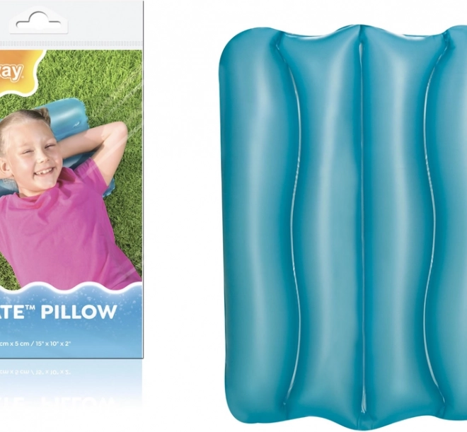 Felfújható párna 38 x 25 cm Kék Bestway