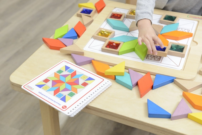Színek és Formák Mozaikok - Tangram Montessori