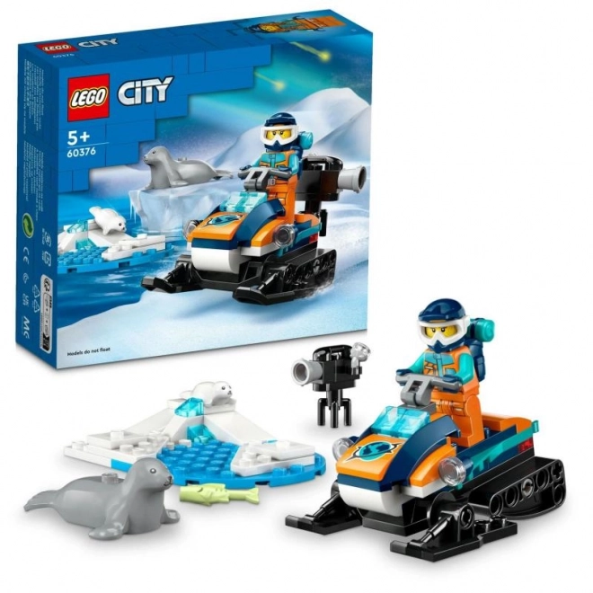 Lego city sarkköri kutatós motorosszán