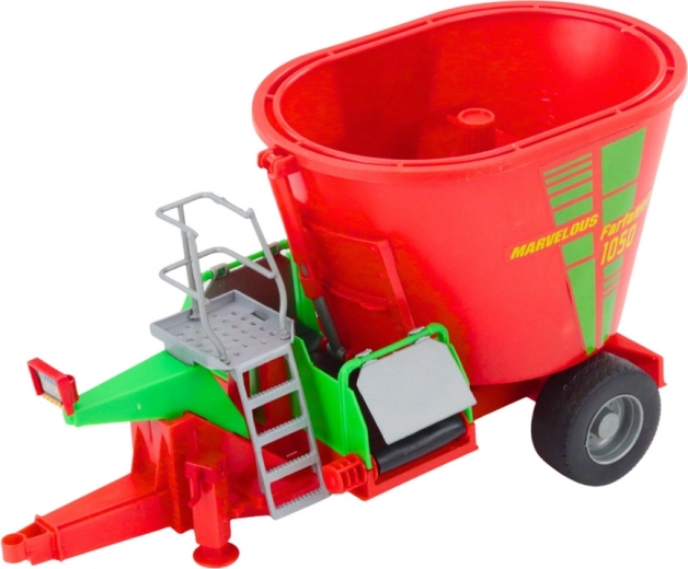 Funkcionális pótkocsi takarmánykeverővel