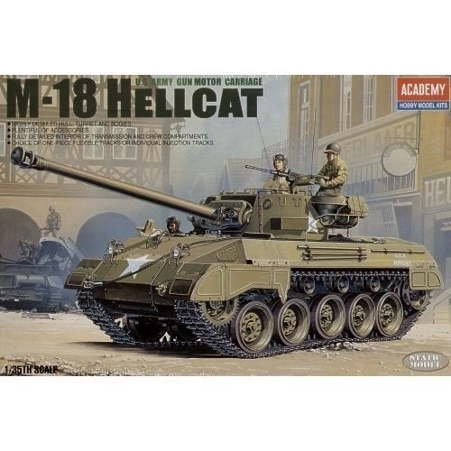 M18 Hellcat műanyag makett