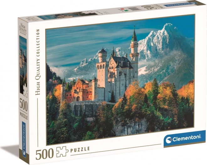 Clementoni 500 darabos puzzle – Neuschwanstein Kastély