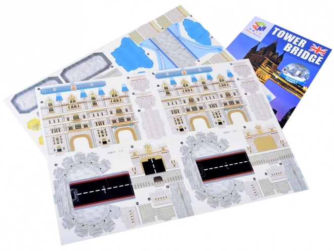 3D puzzle Tower Bridge 41 darabos készlet