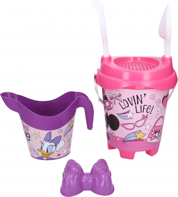 17 cm-es Minnie szerszámkészlet vödörrel