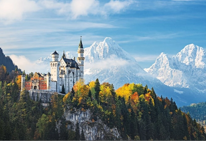 Lenyűgöző motívum: Bajor-Alpok és a Neuschwanstein kastély