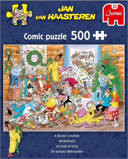 Jumbo puzzle Vlnás karácsony 500 darab