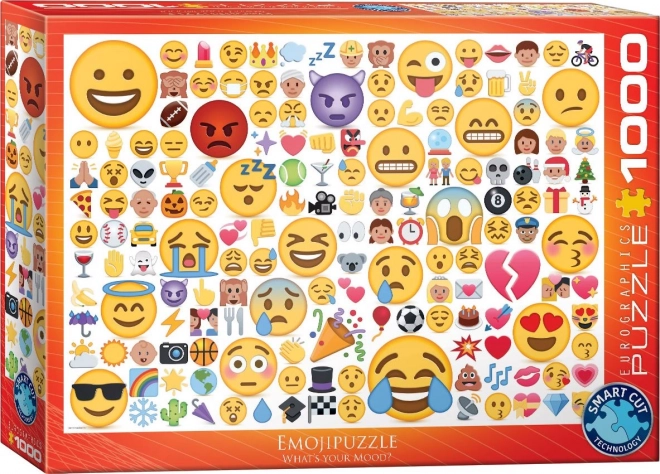 Emoji hangulatod puzzle 1000 darabos - Eurographics