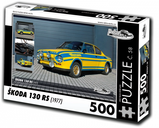 Kép Puzzle RETRO-AUTA 58 Škoda 130 RS