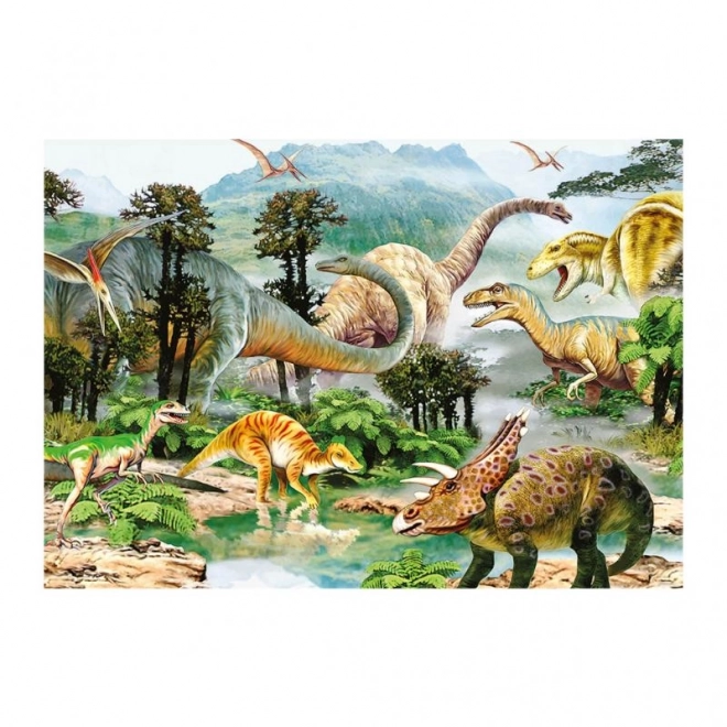 Dino Puzzle – Dinoszauruszok Világa 100 Darab